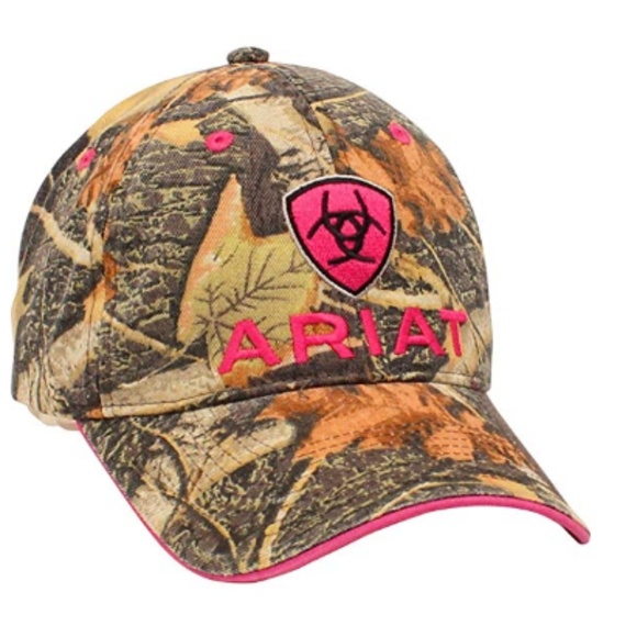 pink ariat hat